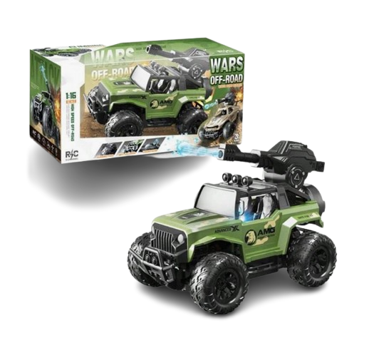 Carro Lanzador Bolas Hidrogel SBY164-4A